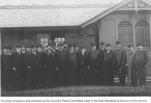 Council Parks Committee circa 1900